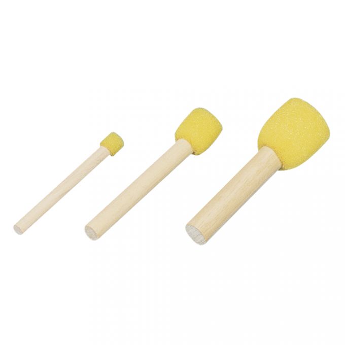 Sponge stamps, 3 sizes